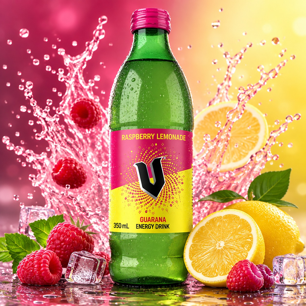 V Energy Drink Raspberry Lemonade