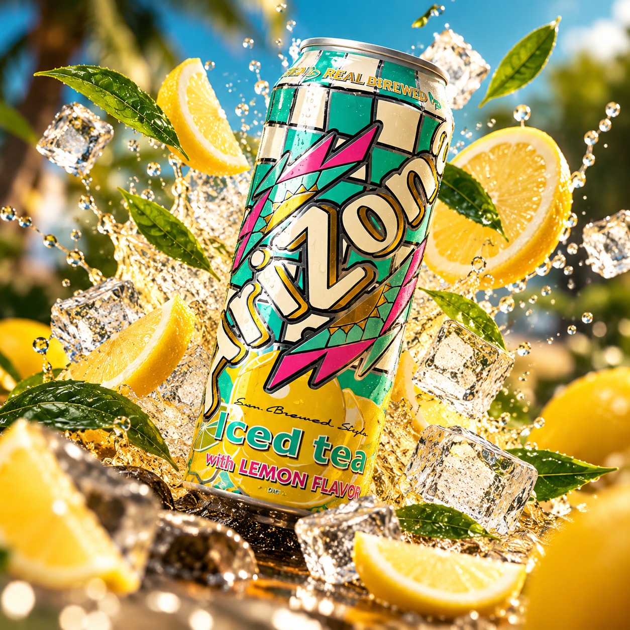 AriZona Iced Tea with Lemon Flavor