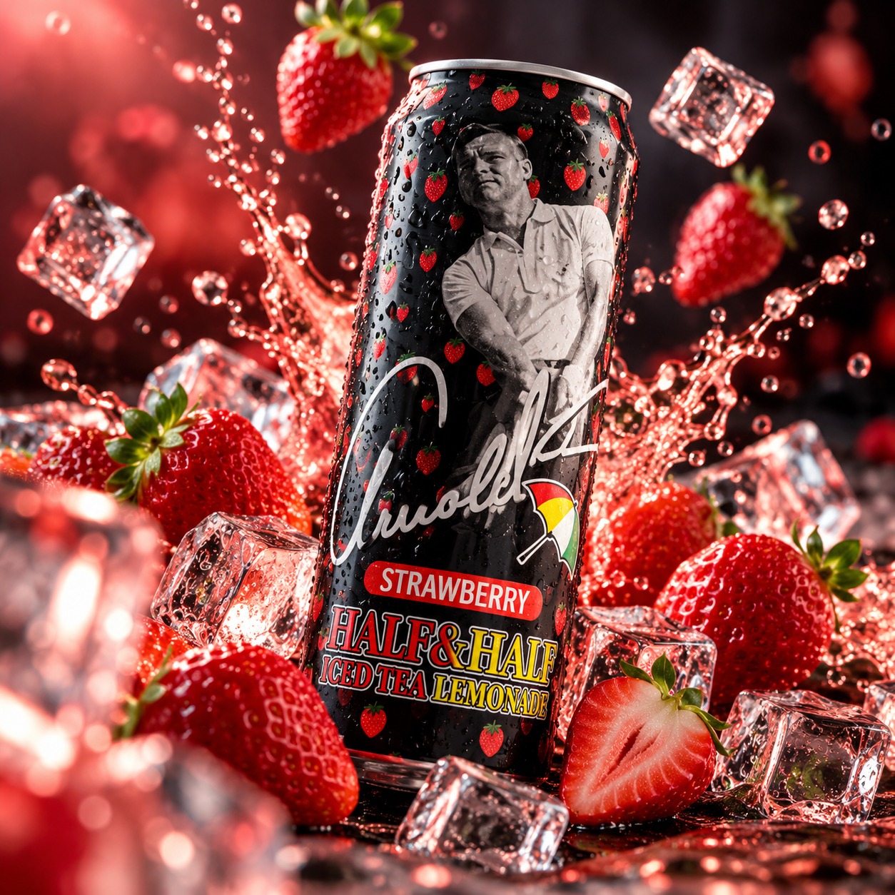 AriZona Arnold Palmer Strawberry Half & Half Iced Tea Lemonade