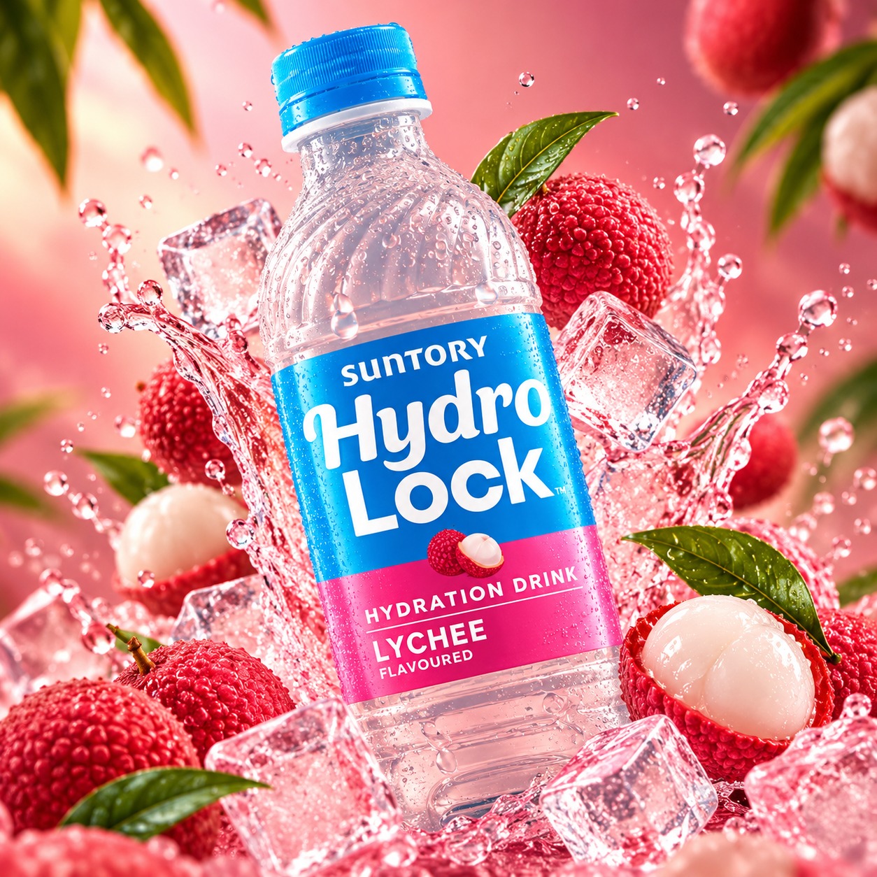Suntory Hydro Lock Hydration Drink – Lychee Flavoured
