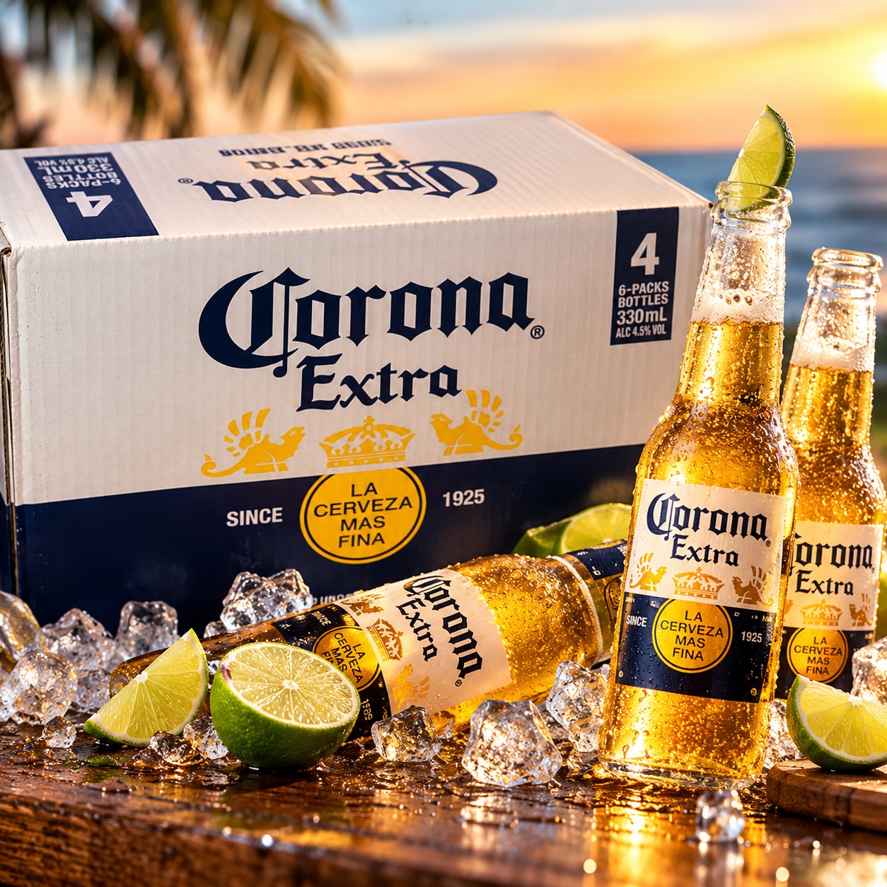 Corona Extra Carton